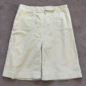 Vintage Mossimo Stretch Corduroy Kick Pleat Skirt